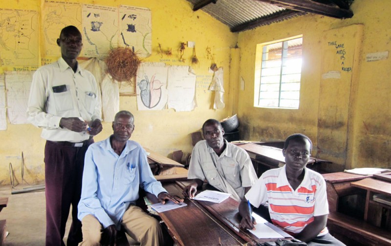 Uganda UNITY Teachers in Classroom