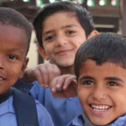 Jordanian smiling kids