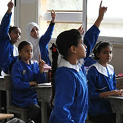 Libyan classroom