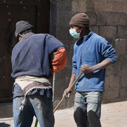 Yemen laborers