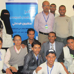 Youth on Yemen election day