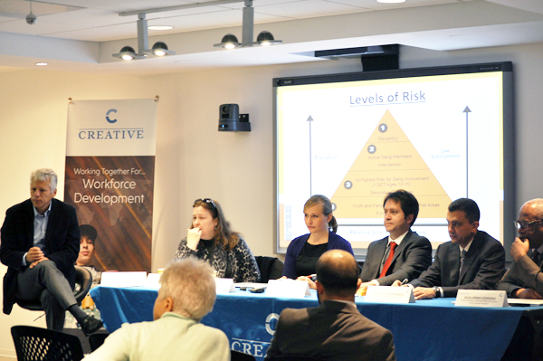 Panel at the Youth & Secondary Prevention Roundtable.