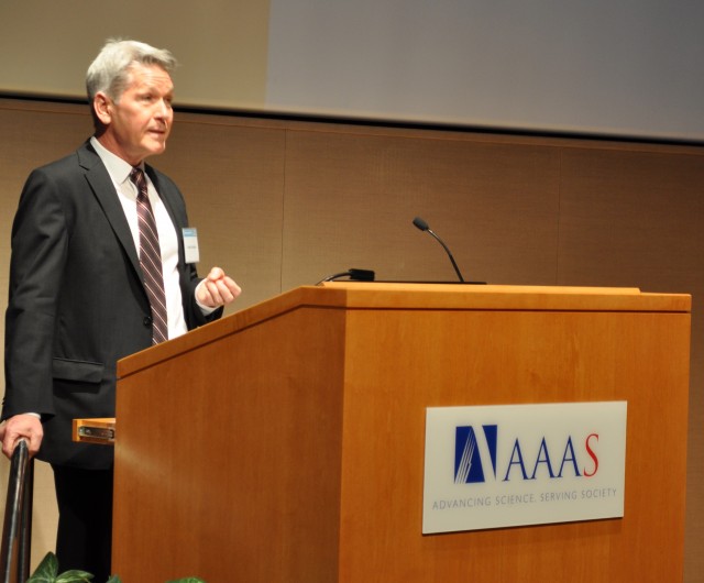 Dr. Bradford Strickland of Creative presents at AAAS.