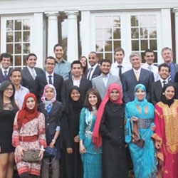 MENA Students posing for picture.