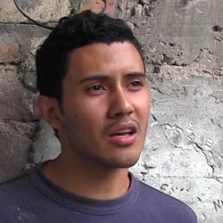 Jesus Lanza, Honduran Teenage Boy.