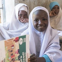 Des écolières dans une école de l’État de Sokoto, Nigeria.