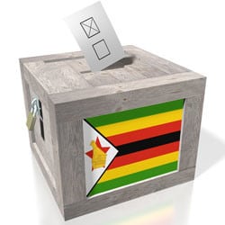 Zimbabwe ballot box