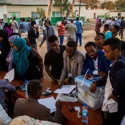 Voters go to the polls in Somaliland.
