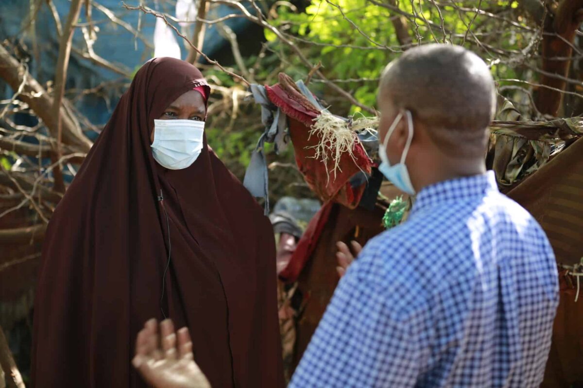 IDP camp Somalia