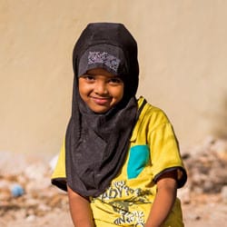 A young Somali girl.